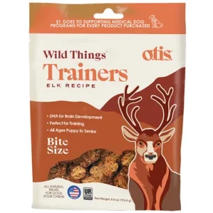 O.t.i.s. Wild Things Elk Recipe Training Dog Treats