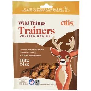 O.t.i.s. Wild Things Venison Recipe Training Dog Treats