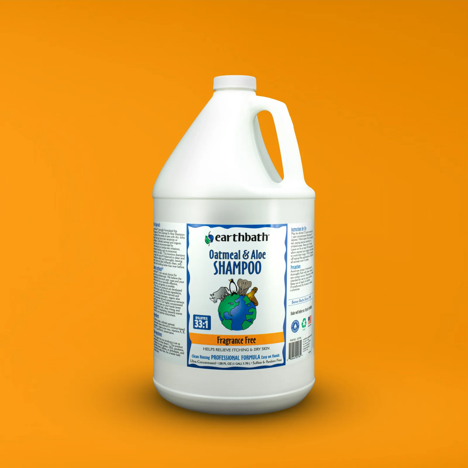 Oatmeal & Aloe Itch Relief Shampoo - Fragrance Free - Image 2