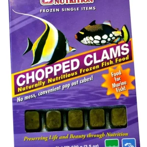 Ocean Nutrition Chopped Clams Frozen Fish Food 3.5oz SD-5