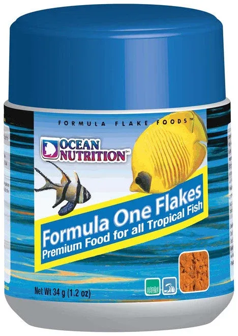 Ocean Nutrition Formula One Flakes Fish Food 1.2 oz - Image 2