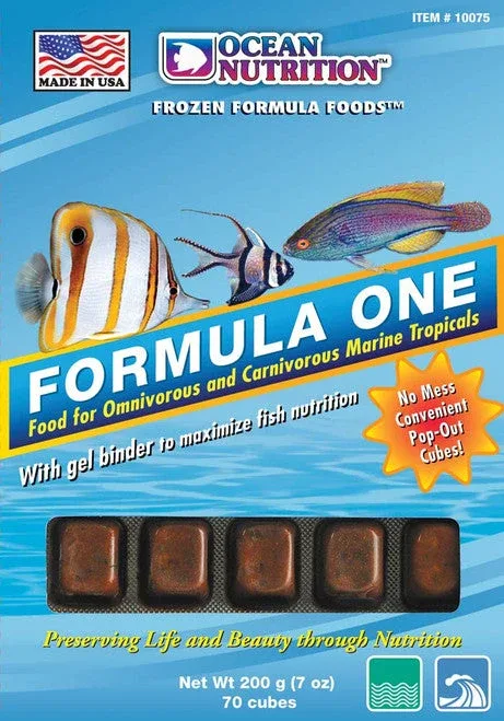Ocean Nutrition Formula One Frozen Fish Food 7 oz SD-5 - Image 2