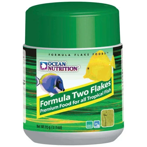 Ocean Nutrition Formula Two Flakes Fish Food 2.5 oz - Image 2