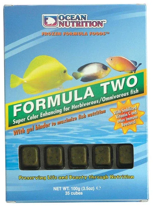 Ocean Nutrition Formula Two Frozen Fish Food 3.5 oz SD-5 - Image 2