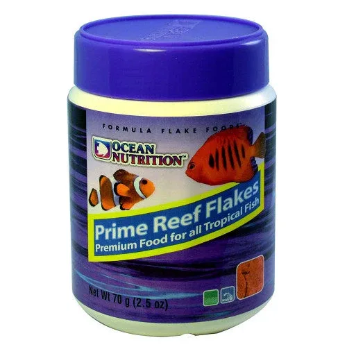 Ocean Nutrition Prime Reef Flakes Fish Food 2.5 oz - Image 2