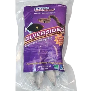 Ocean Nutrition Silversides Frozen Fish Food 16 oz SD-5