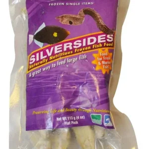 Ocean Nutrition Silversides Frozen Fish Food 4 oz SD-5