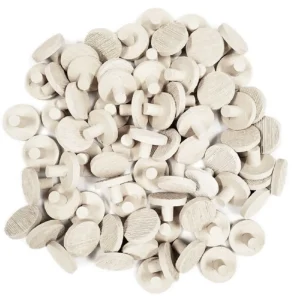 Ocean Wonders Ceramic XL Coral Frag Plugs, 100 Pack