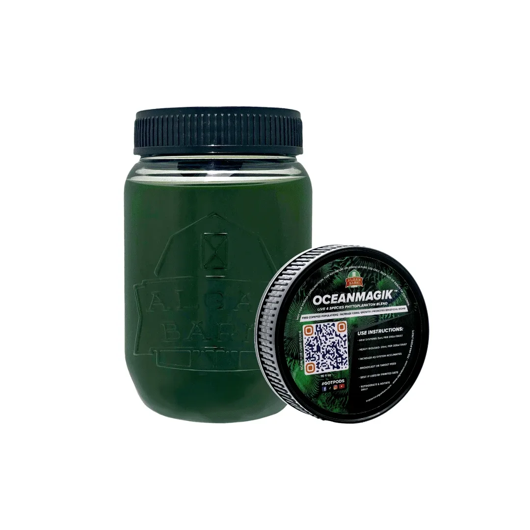 OceanMagik (128 oz) Live Phytoplankton 4 Species Blend - Algae Barn