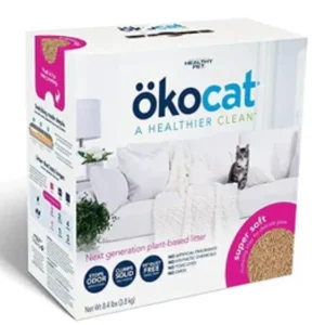 Okocat Super Soft Clumping Wood Cat Litter
