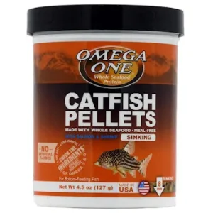 Omega One Catfish Pellets, 4.5 oz.