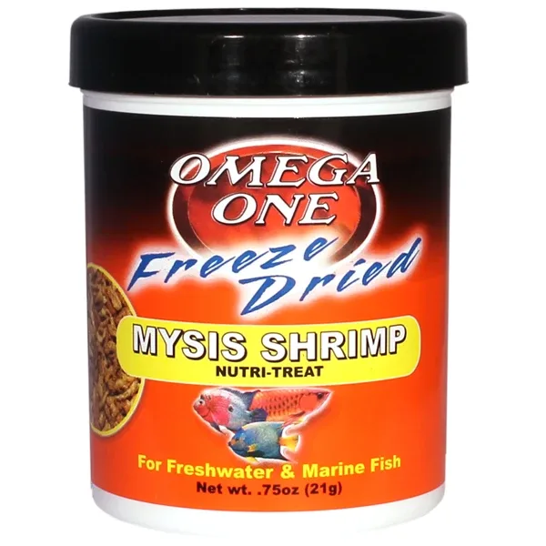 Omega One Freeze Dried Mysis Shrimp Nutri Treat, 0.75 oz.