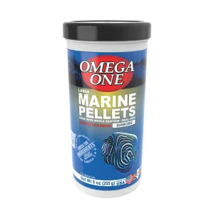 Omega One Marine Sinking Pellet Fish Food Large Pellets 9 oz