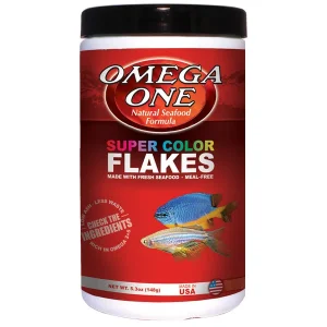 Omega One Super Color Flakes, 5.3 oz.