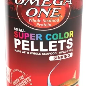 Omega One Super Color Pellets Small, Sinking 8 oz.