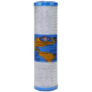 Omnipure Carbon Block Filter Cartridge, 0.5 micron, 10" x 2.5" Cartridge