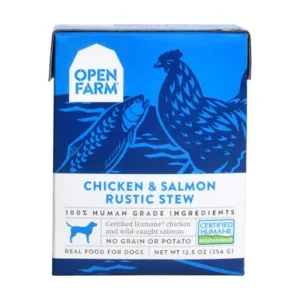 Open Farm Chicken & Salmon Rustic Stew Wet Dog Food