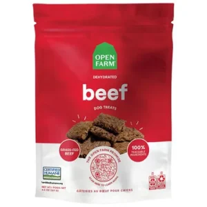 Open Farm Dehydrated Beef Jerky Dog Treats