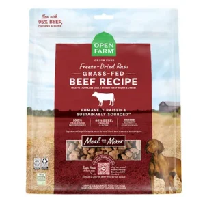 Open Farm Grain Free Grass-Fed Beef Recipe Freeze