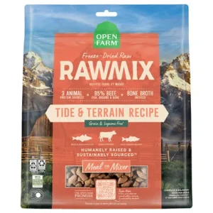 Open Farm Grain Free RawMix Tide & Terrain Recipe Freeze