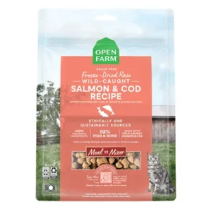 Open Farm Grain Free Wild-Caught Salmon & Cod Recipe Freeze