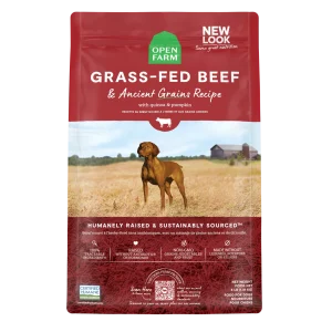 Open Farm Grass-Fed Beef & Ancient Grains Dog Kibble, 22lb