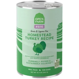 Open Farm Homestead Turkey Recipe Pate Canned Dog Food