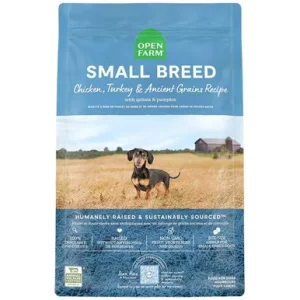 Open Farm Small Breed Chicken, Turkey & Ancient Grains Recipe w/ Quinoa & Pumpkin Dry Dog Food