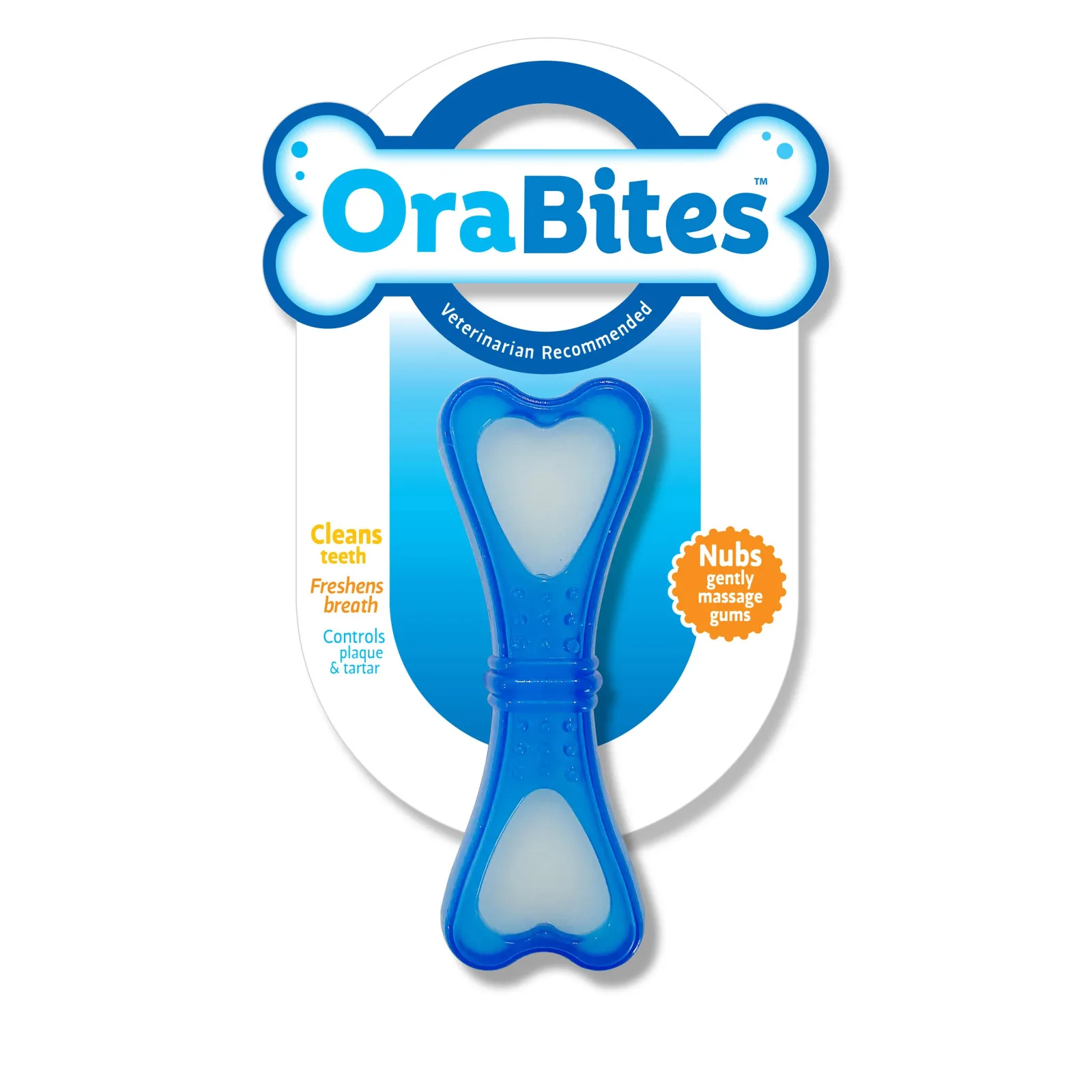 OraBites Heart Shaped Bone Chew Toy