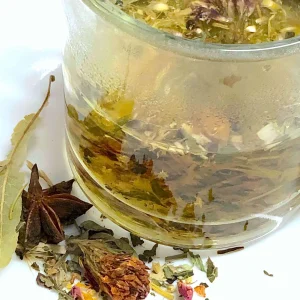 Organic Herb Tea Mix For Birds