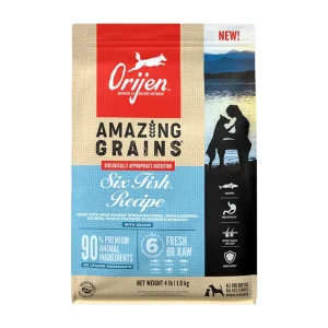 Orijen Dog Amazing Grains Six Fish 4 lb