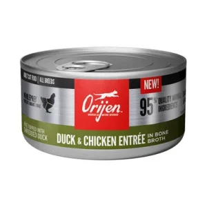 Orijen Duck & Chicken Entree In Bone Broth Canned Cat Food