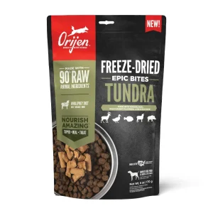 Orijen Epic Bites Freeze-Dried Dog Food Tundra 6 oz