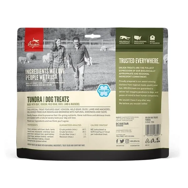 ORIJEN Freeze Dried Tundra Dog Treats - Image 2