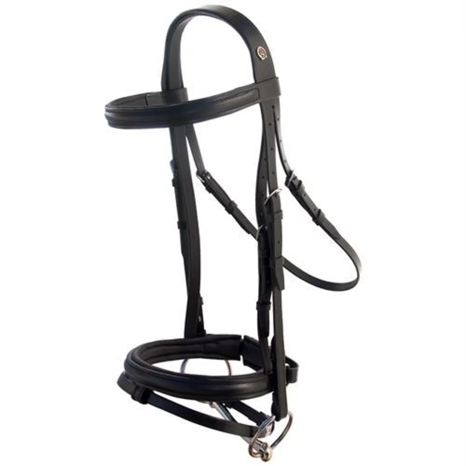 Otto Schumacher Cut-Back Crown Snaffle Bridle - Image 2
