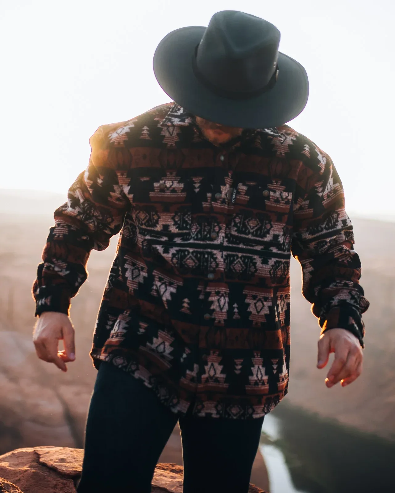 Outback Trading Mens Hudson Shirt Jacket - Image 2