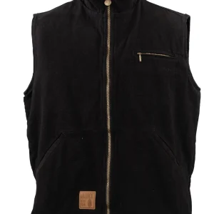 Outback Trading Mens Sawbuck Canvas Vest