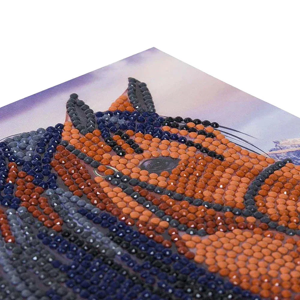 Outset Games And Cobble Hill Puzzles Horse Crystal Art Card Kit - Image 2