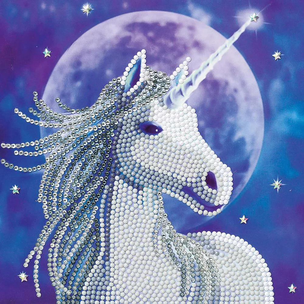 Outset Games And Cobble Hill Puzzles Starlight Crystal Art Card Kit