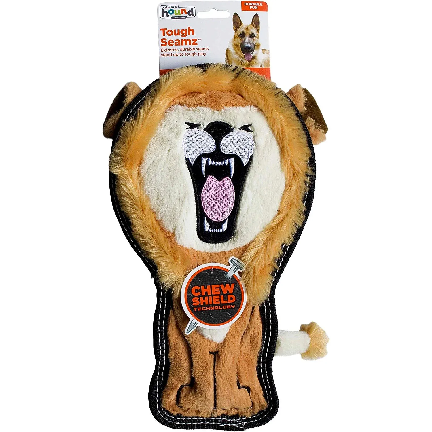 Outward Hound Tough Seamz Lion - Image 2