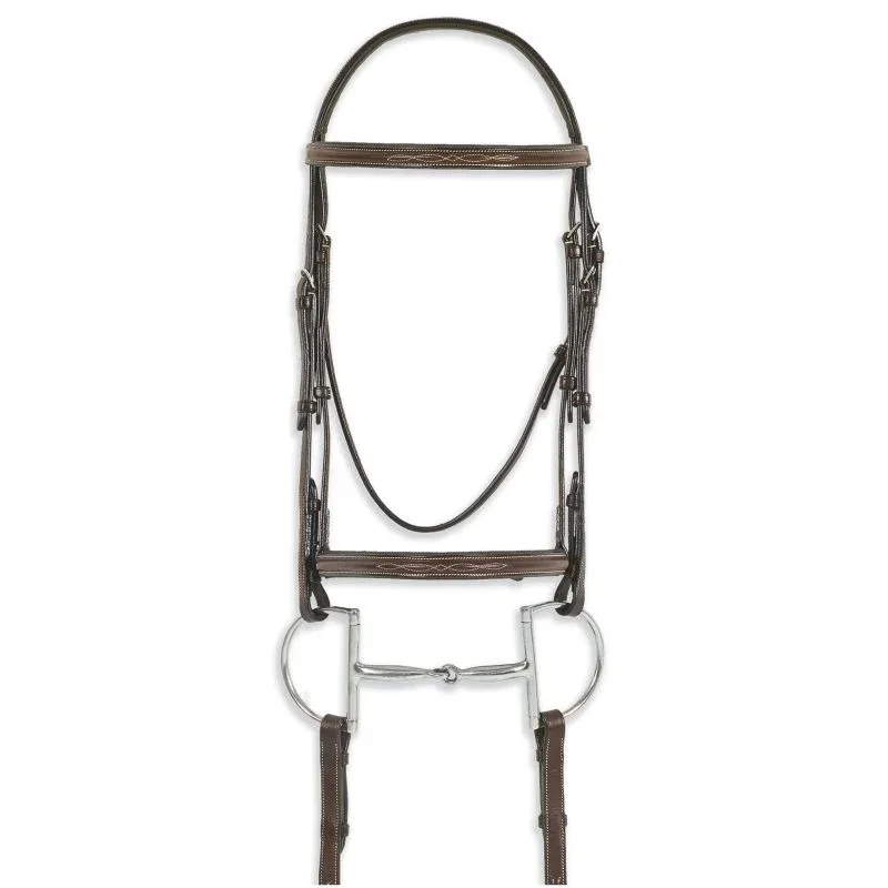 Ovation Comfort Crown Fancy Raised Bridle