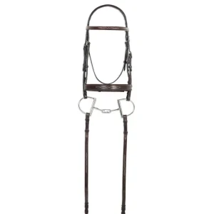 Ovation Comfort Crown Fancy Wide Flat Bridle