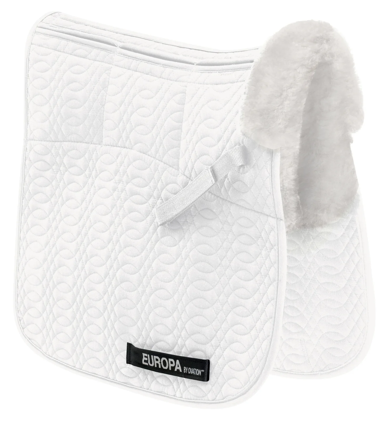 Ovation® Europa™ Sheepskin 6-Shim Dressage Pad - Image 2