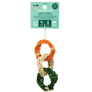 Oxbow Animal Health Enriched Life Twisty Rings Small Animal Toy One Size