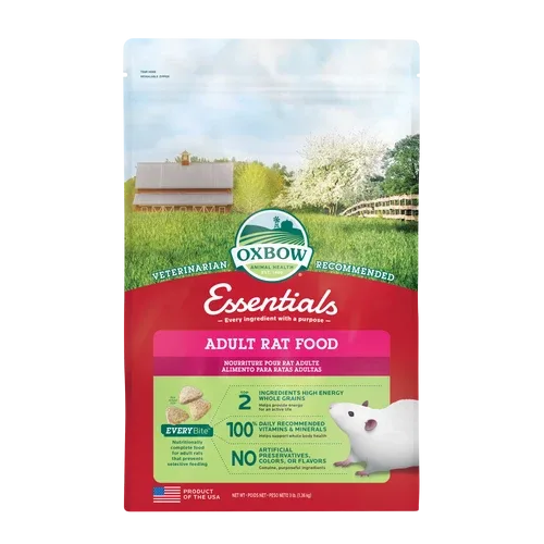Oxbow Animal Health Essentials Adult Rat Food 3lb - Image 2