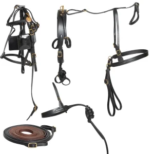 Ozark Mini/Pony Leather Harness