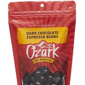 Ozark Nut Roasters Dark Chocolate Espresso Beans 7oz