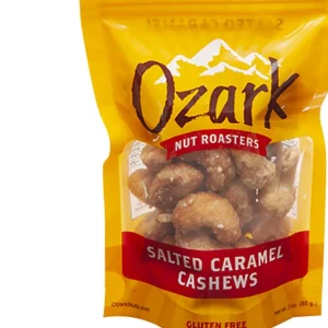 Ozark Nut Roasters Salted Caramel Cashews 3oz