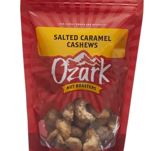 Ozark Nut Roasters Salted Caramel Cashews 7oz