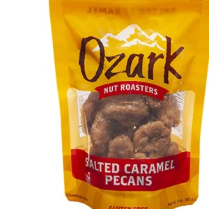 Ozark Nut Roasters Salted Caramel Pecans 3oz